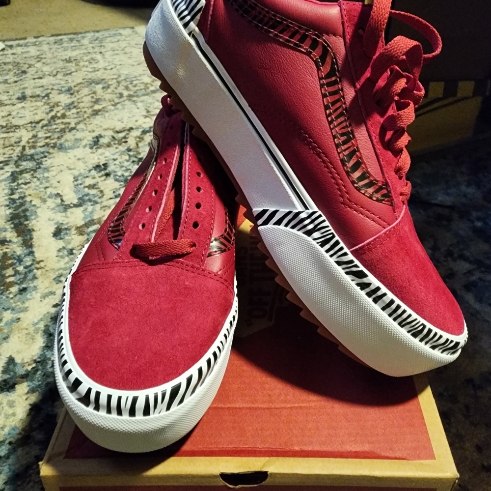 Vans Old Skool Stacked Zebra